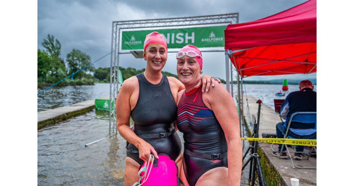 750m swim route