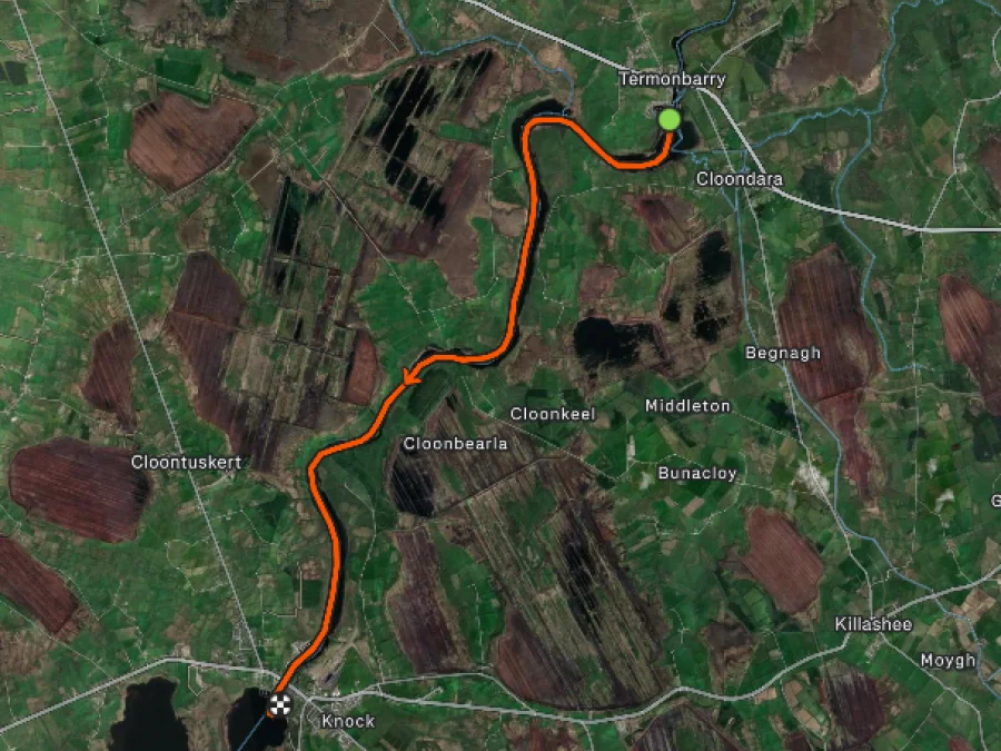 Gaelforce 12km Ultra Marathon River Swim