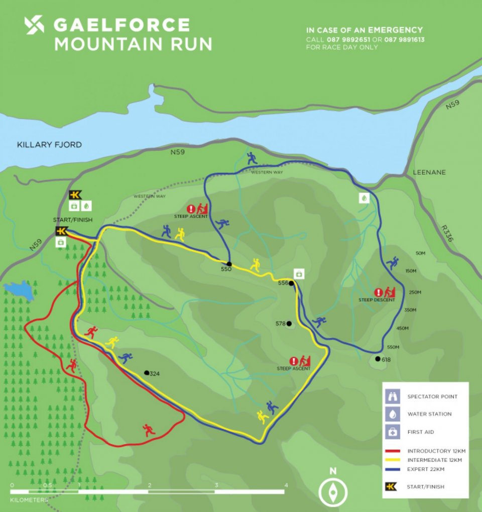 22KM BAD WEATHER ROUTE