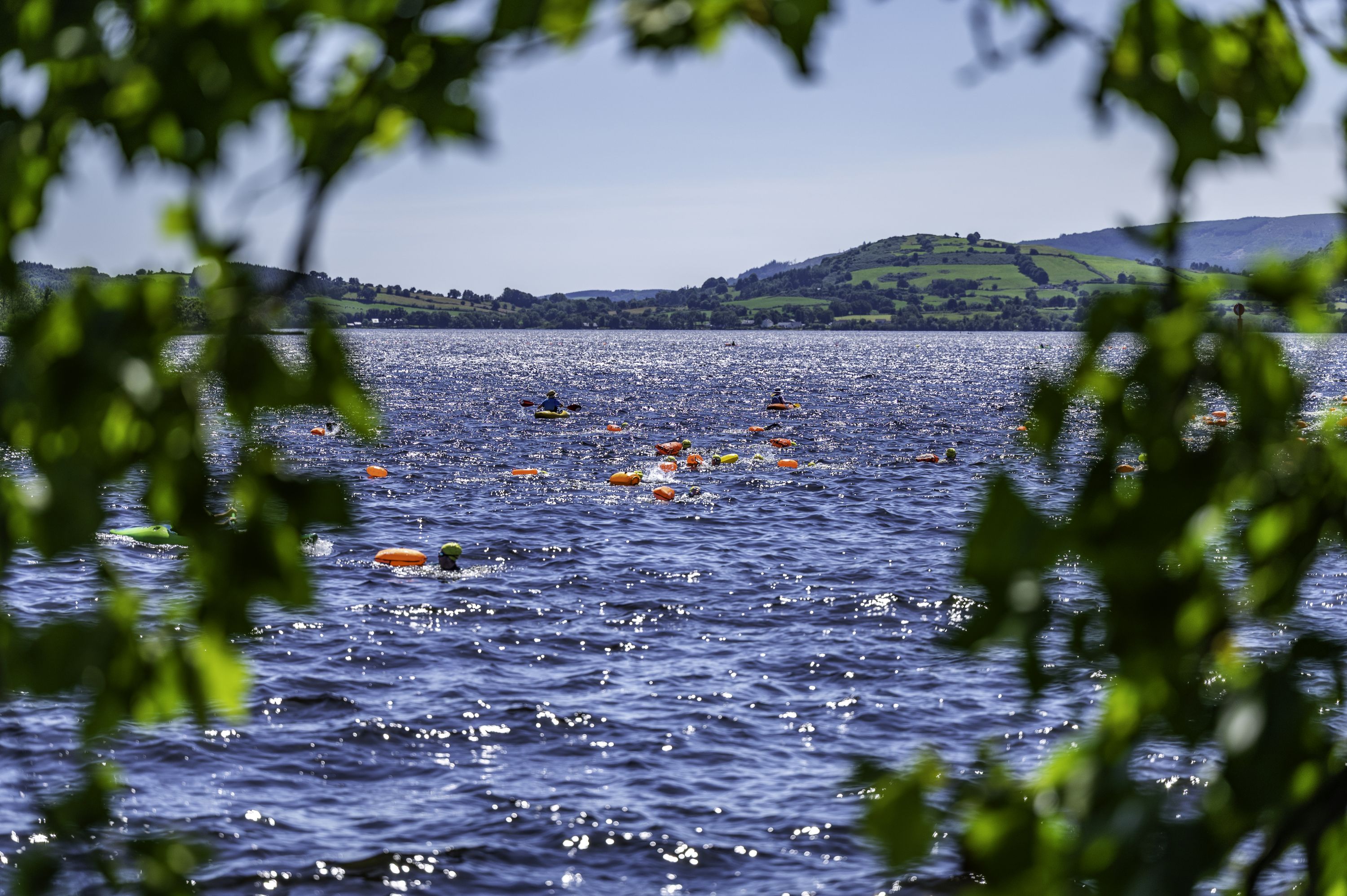 Freshwater swimming at the Gaelforce Great Lake Swim Festival on Lough Derg